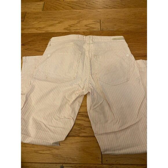 Pilcro & The Letterpress Anthropologie striped low rise straight leg pants 25P - Picture 4 of 9